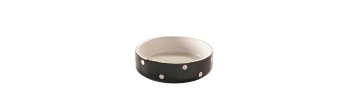 mason cash black polka dot bowl - 13cm 