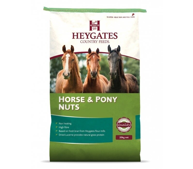 heygates horse & pony nuts - 20kg