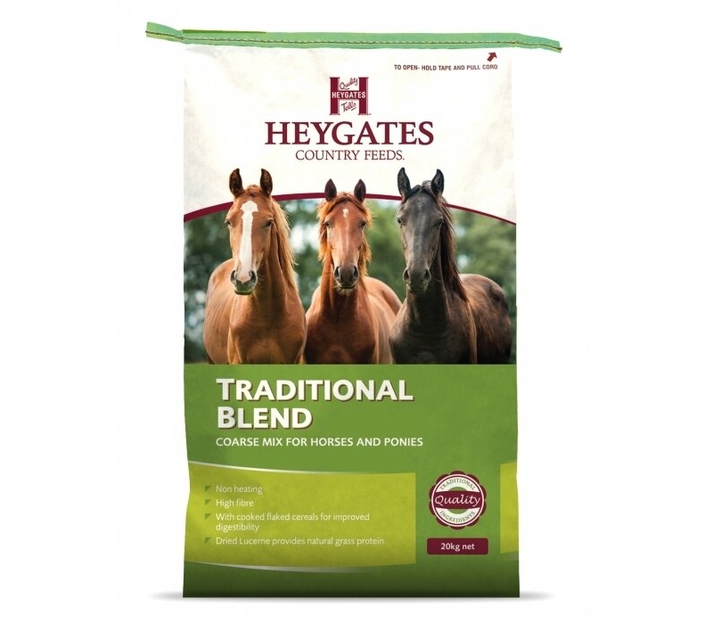 heygates traditional blend horse course mix - 20kg
