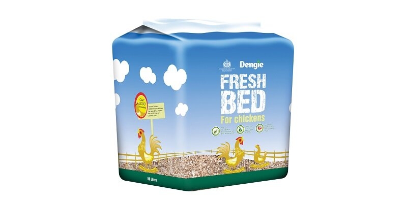 dengie fresh bed for chickens - 50l