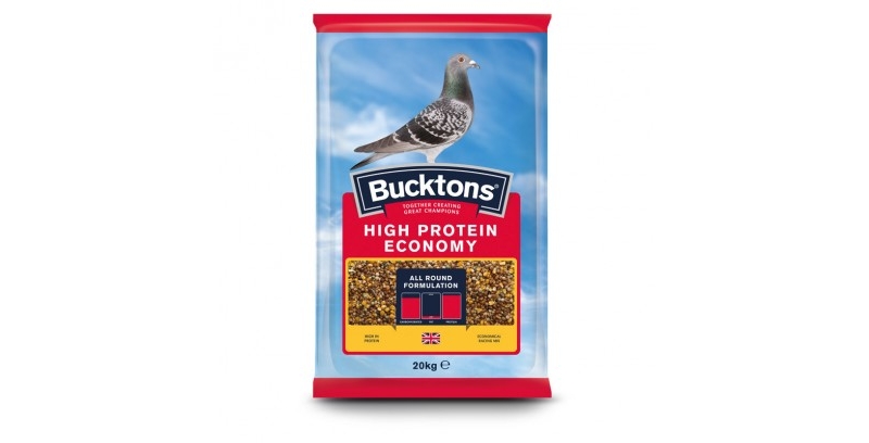 bucktons pigeon high protein economy - 20kg