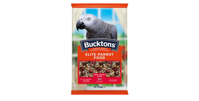 bucktons elite parrot food - 12.75kg