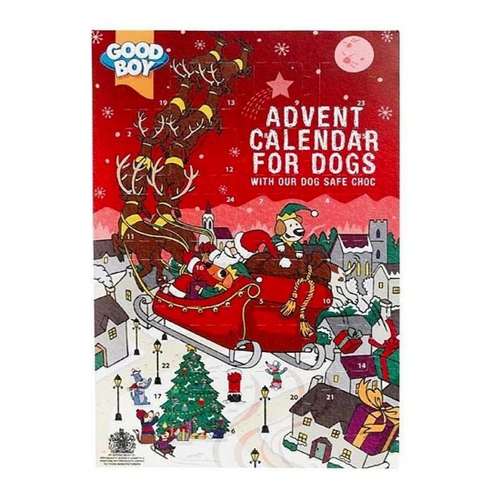 Christmas Good Boy Dog Chocolate Treat Advent Calendar
