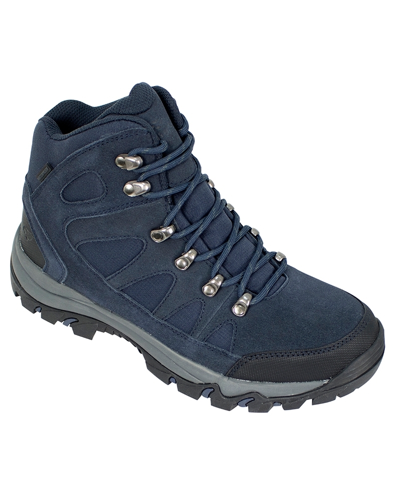 nevis waterproof hiking boots - loden green or navy