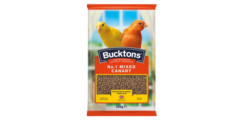bucktons no1 mixed canary food - 20kg