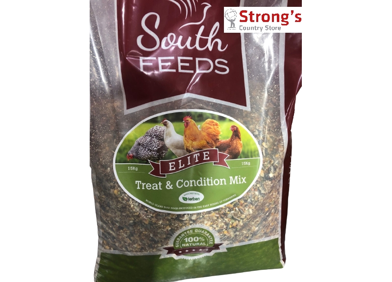 south feeds elite treat & condition mix - 15kg