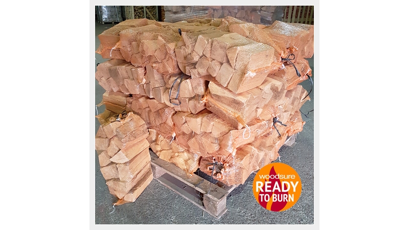 kilndried ash firewood logs 20 x 10kg nets