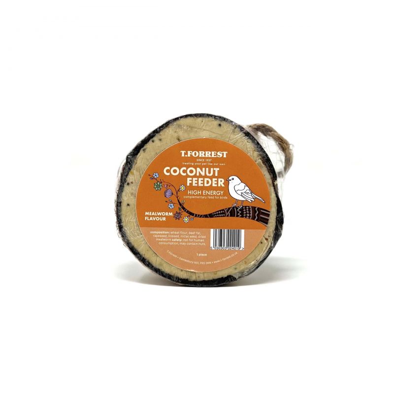 T. Forrest Premium Coconut Feeder with Mealworm