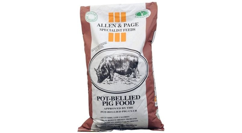 alan & page pot bellied and micro pig feed - 20kg