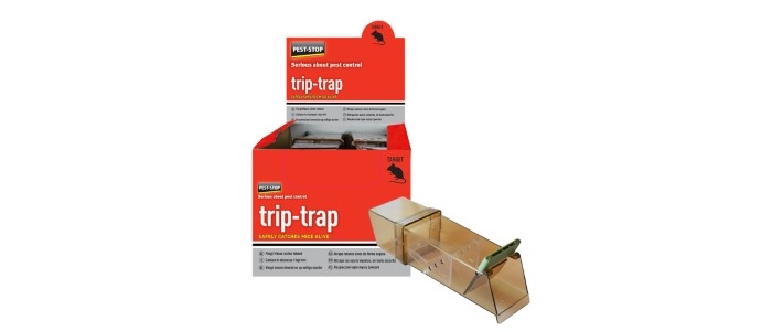 pest stop trip-trap humane mouse trap