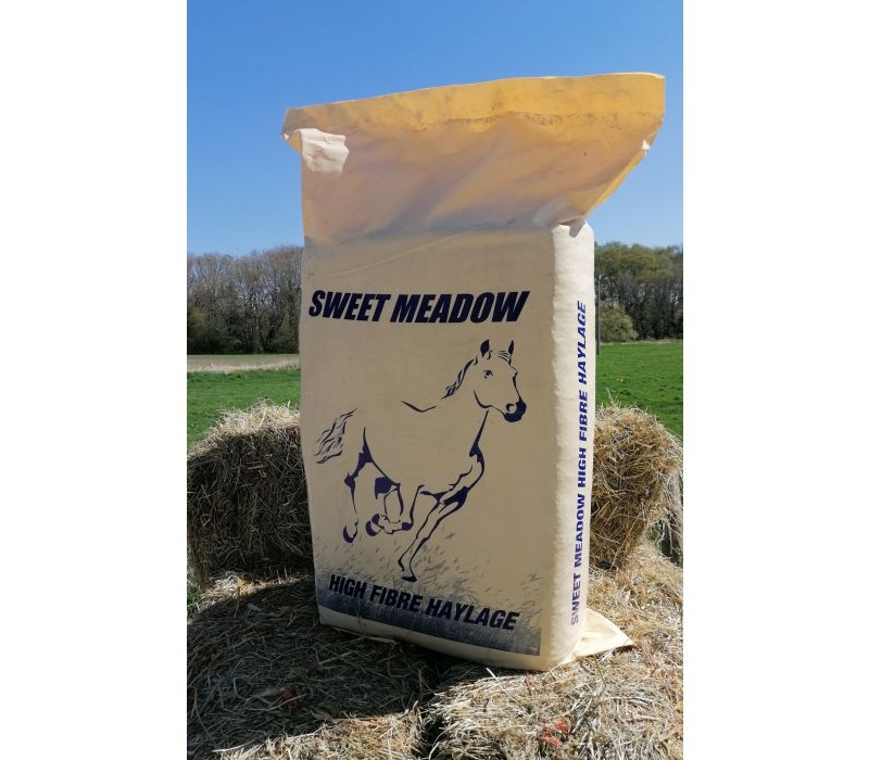 youngs sweet meadow haylage 'high-fibre' - 23kg