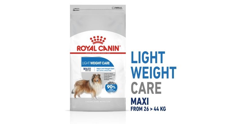 royal canin maxi light weight care