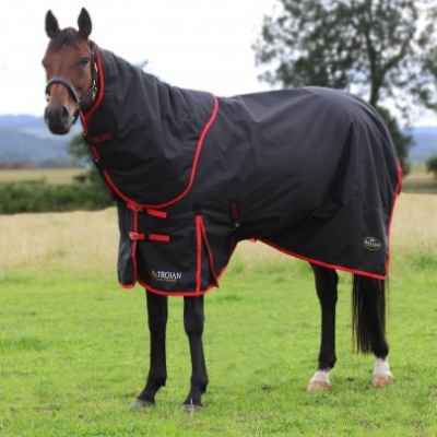 Gallop Trojan Turnout Fly Rug Waterproof Top Lightweight Combo UV Fly Rug 