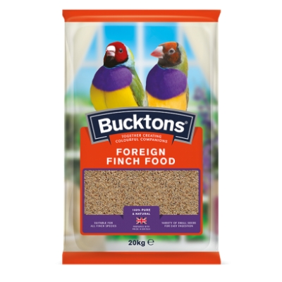 bucktons foreign finch food  - 20kg