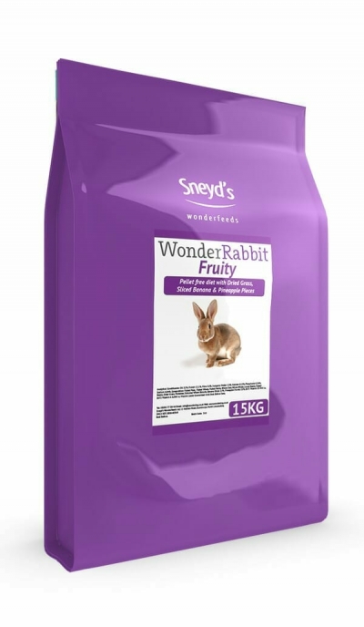 wonder rabbit fruity - 15kg