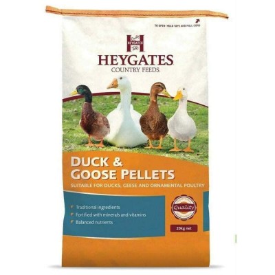 heygates duck & goose pellets - 20kg