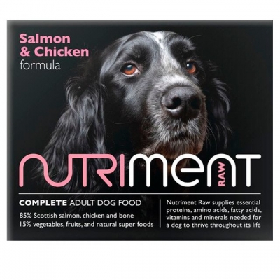 nutriment dog adult chicken & salmon formula - 500g