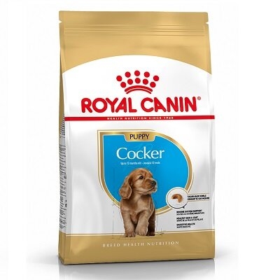 royal canin cocker spaniel puppy food - 3kg