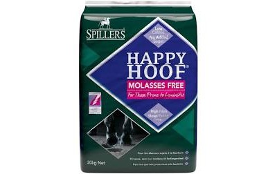spillers happy hoof molasses free - 20kg