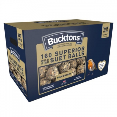 bucktons 160 superior wild bird suet balls