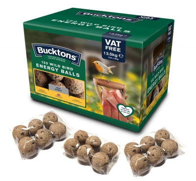 bucktons 150 suet energy fat balls (no nets) 