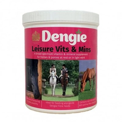 Dengie Natural Vitality Leisure Horse Minerals & Vitamins - 2kg and 10kg 