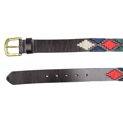 oxford leather ibex polo belt