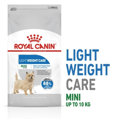 royal canin mini light weight care