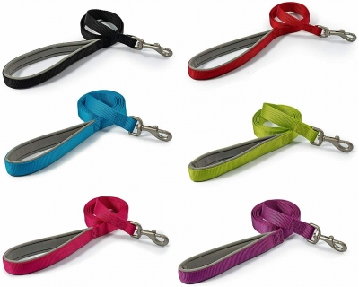 ancol padded handle snap dog leads