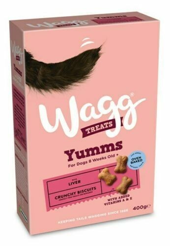 Wagg' Yumms / Mmms Dog Biscuits Liver